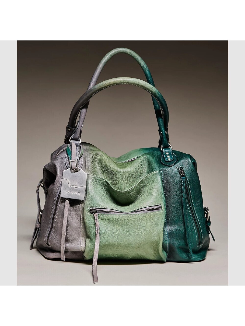 We The Free Green Ombre Large Emerson Tote | NWT